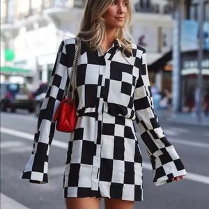 Mango viscous dress bloggers fav